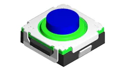 Diptronics T8W Non-Illuminated Tact Switches