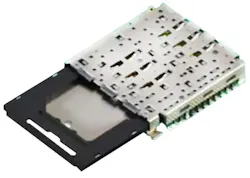 JAE Electronics ST20 Stacked 3-in-2 Card Connectors