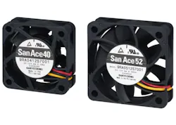 Sanyo Denki Low Noise DC Fans
