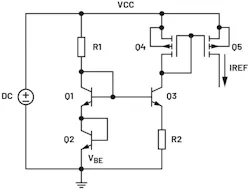 Reference current generator