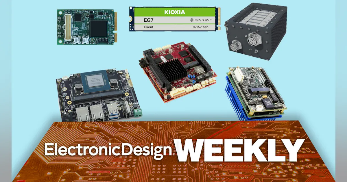 Electronic Design Weekly: Aug. 24, 2026