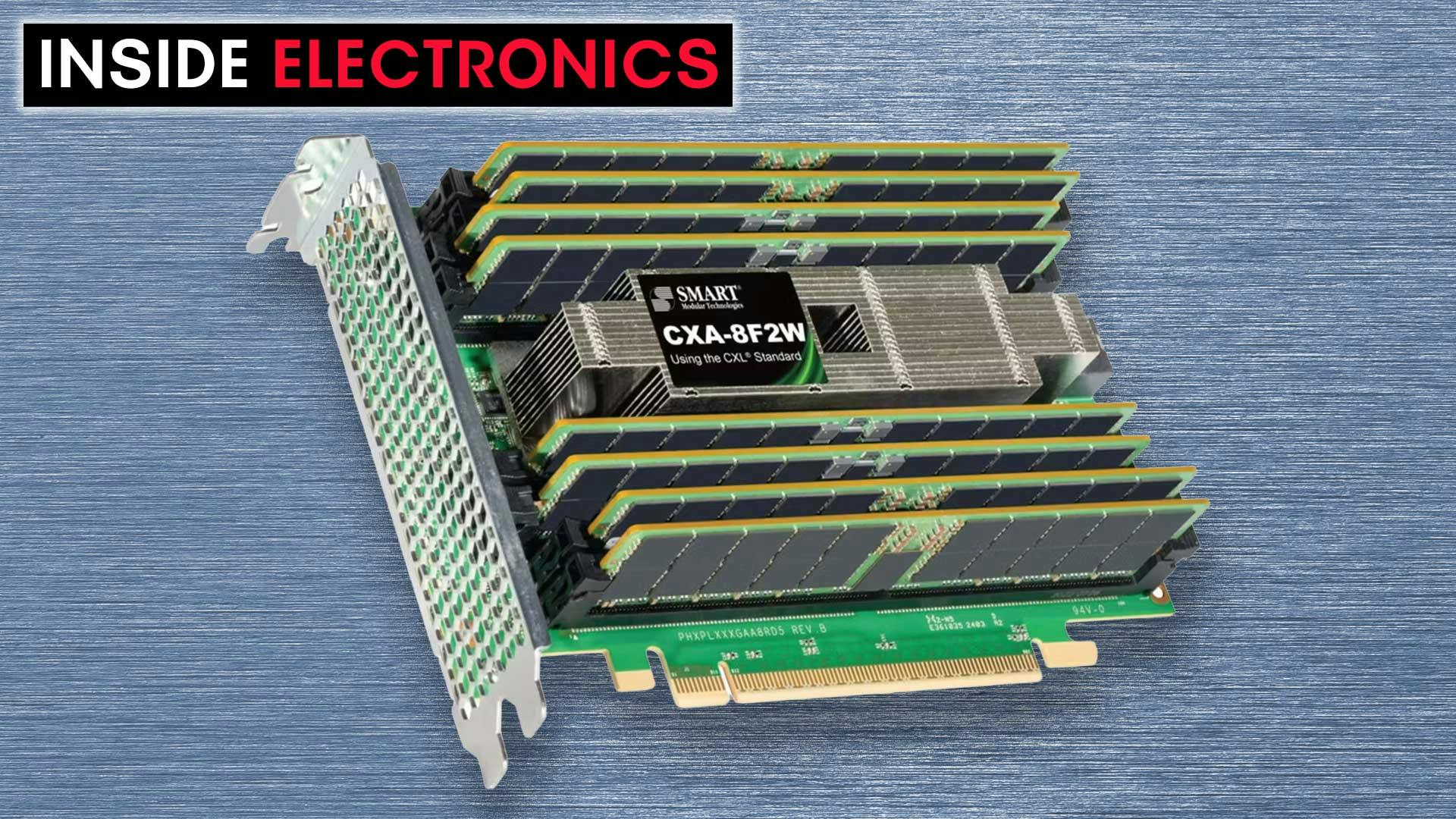 CXL memory expansion board