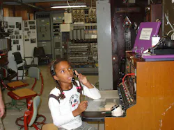 100-plus-year-old manual switchboard