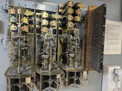 Strowger-style rotary relay switch