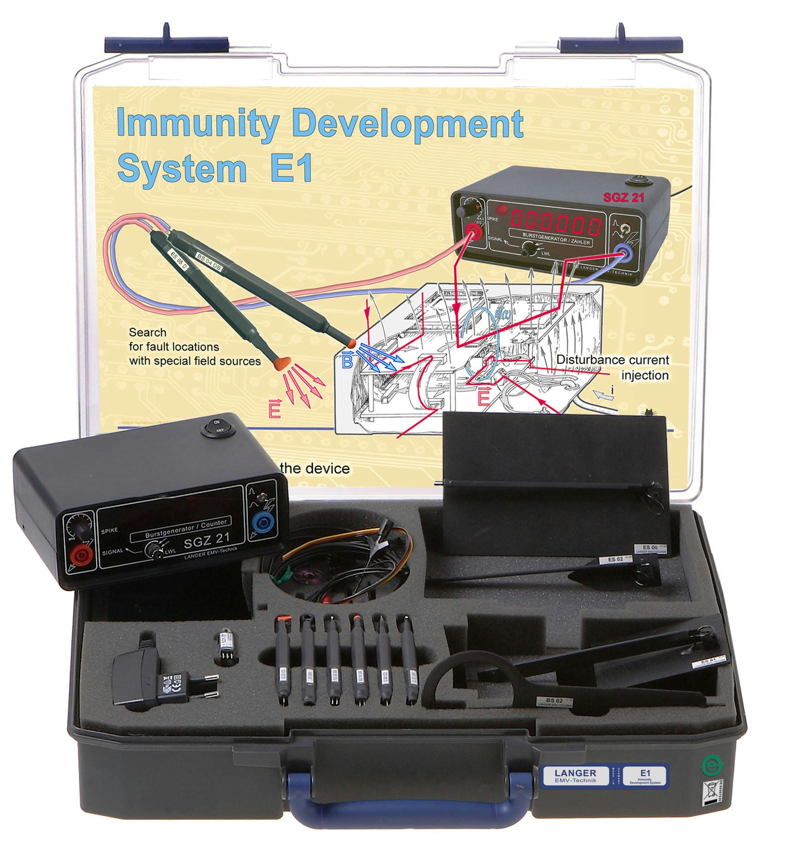 E1 set Koffer - Langer EMV-Technik GmbH