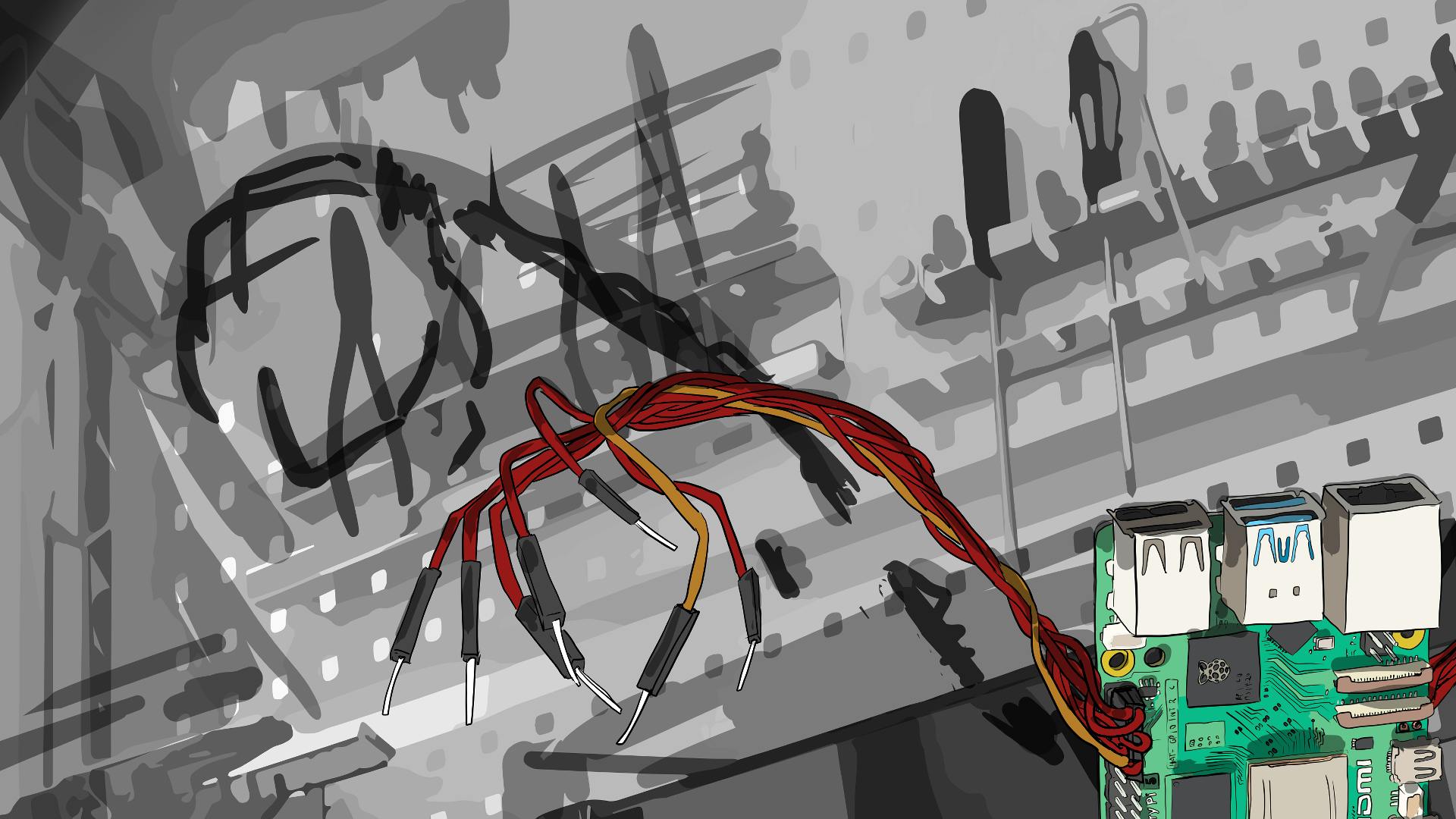 I hand-drew this cartoon - no AI involved.
