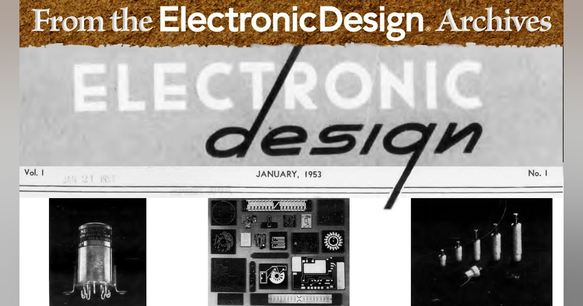 Electronic Design Archive 1953