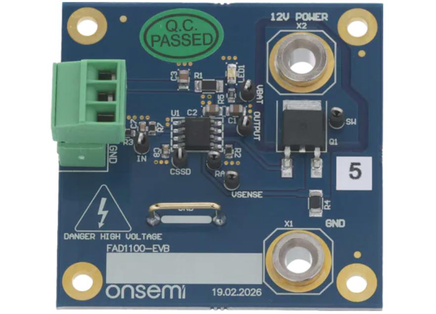 onsemi FAD1100EVB Driver Evaluation Board