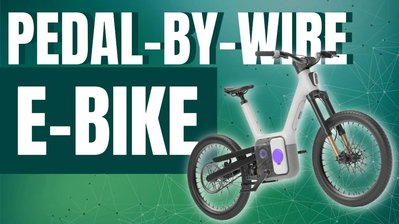 E-Bike Employs Pedal-by-Wire for a Better Ride