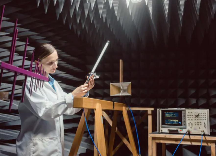 Figure 1: EMC testing labs quantify both conducted and radiated EMI from subject devices. (Source: Kzenon/stock.adobe.com)