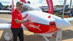 A Van’s Aircraft RV-10 is destined to be retrofitted with a magniX 175-kW electric motor, inverter, and battery system that’s able to generate a peak output of 235 shaft horsepower.