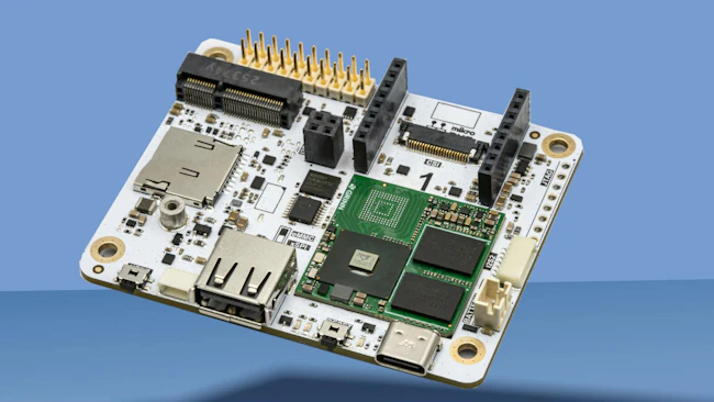 1. The Coralboard SL is powered by a Synaptics SL619 AI SoC.