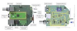 Top and bottom of the main PCB