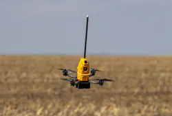 Close-up of OTUS Project drone
