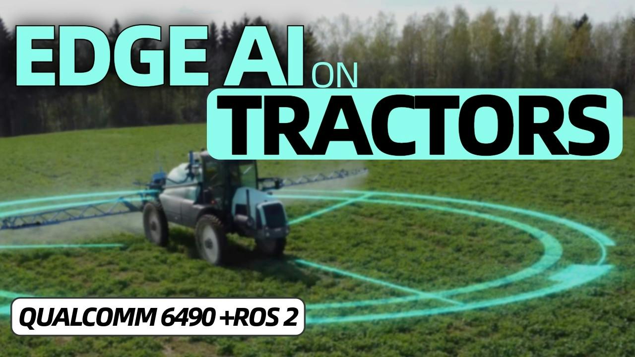 Advanced Agricultural HMI &amp; Edge AI on Qualcomm QCS6490