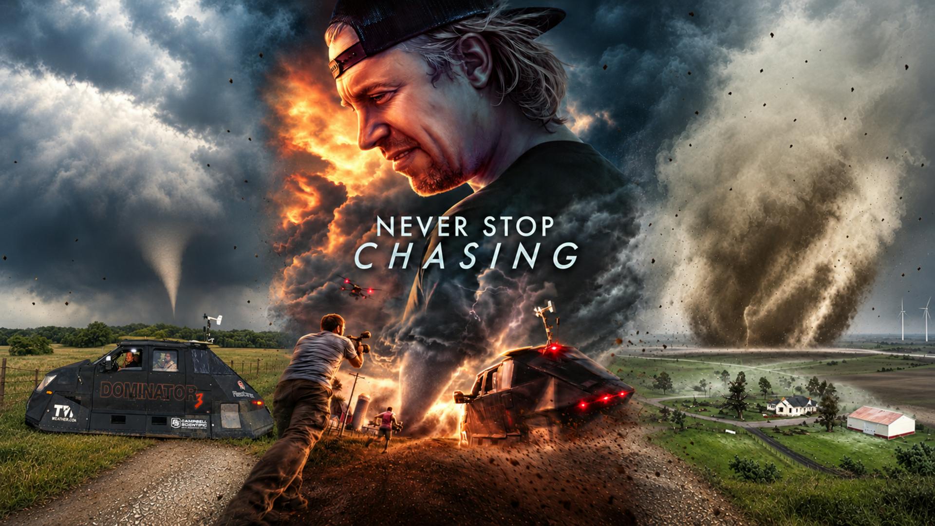 Never Stop Chasing, movie poster