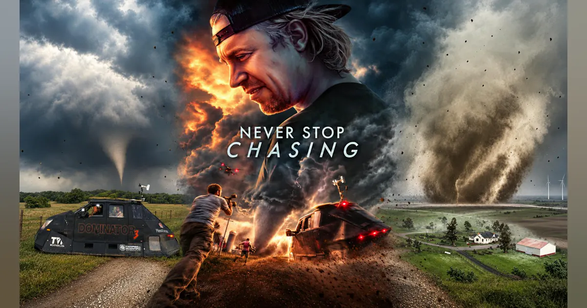 Electronics Engineering Review Never Stop Chasing (2026) Review: Reed Timmer's Storm Chasing ...